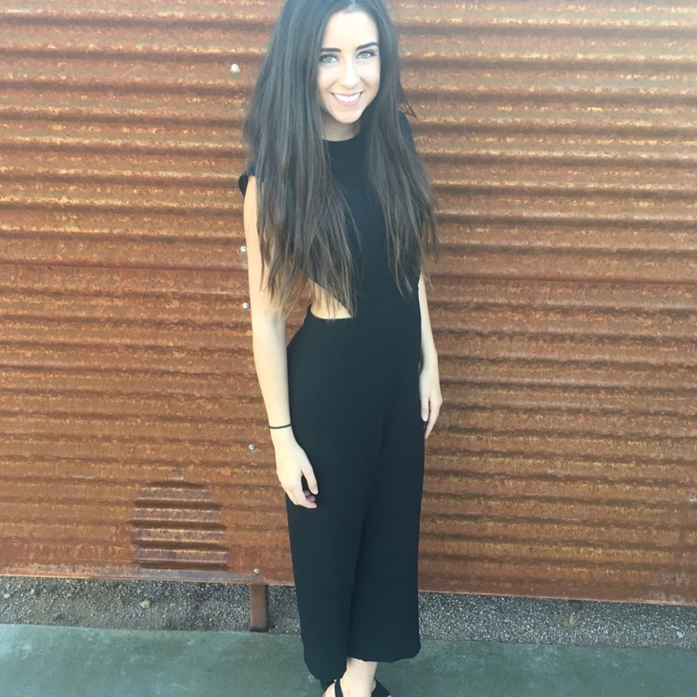 Black ZARA jumpsuit!